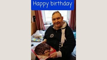 Happy Birthday to Resident at Sheffield care home